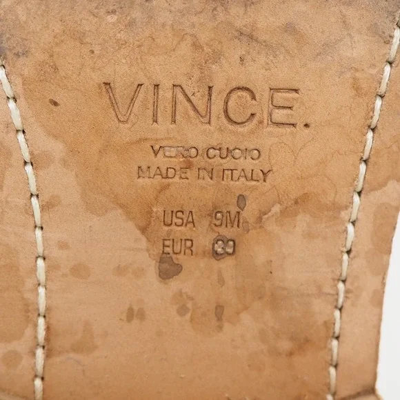 Vince Grayson Suede Leather Concealed Wedge Boots Women's Sz 9 EU 39 in Flint - Picture 9 of 10